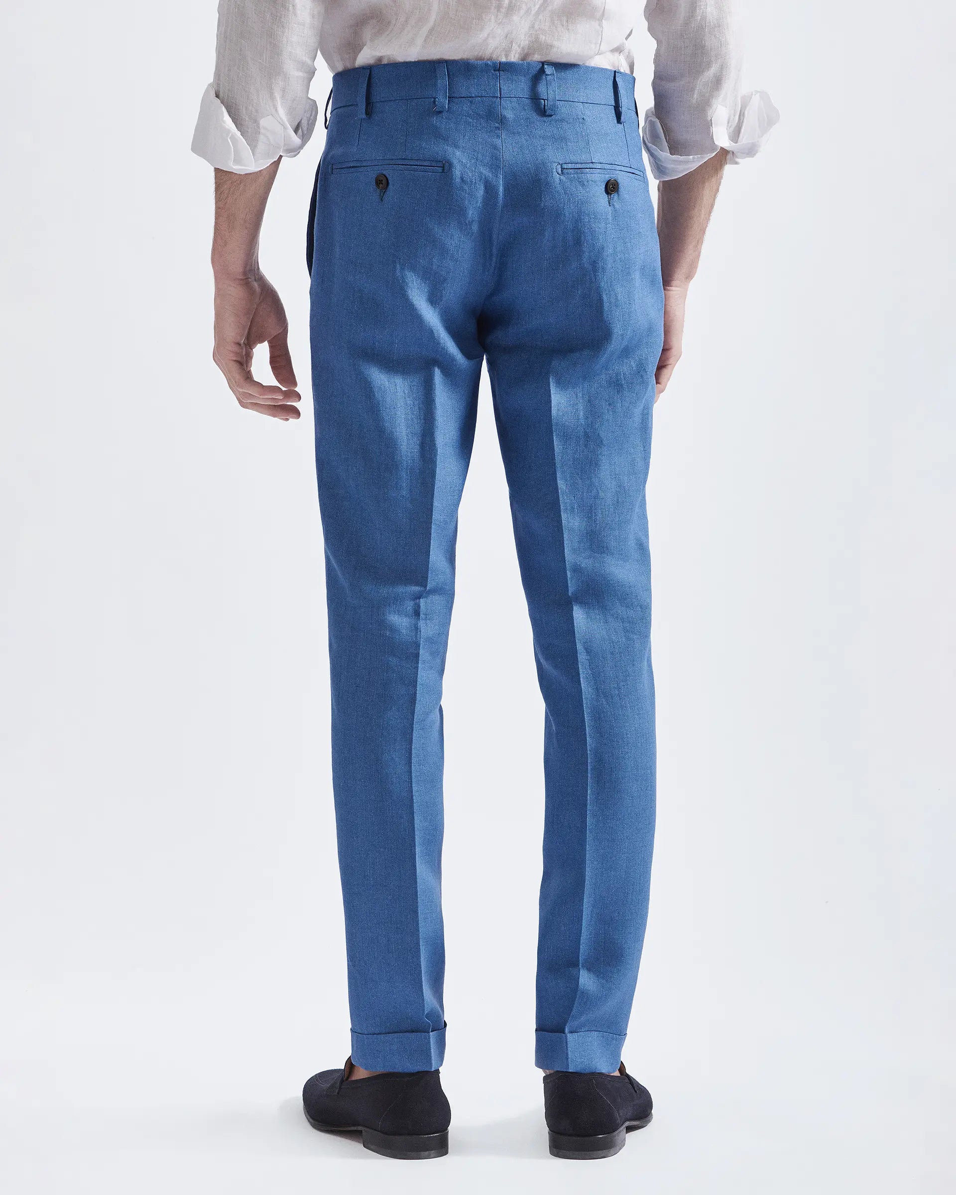 Light Blue Linen Pants