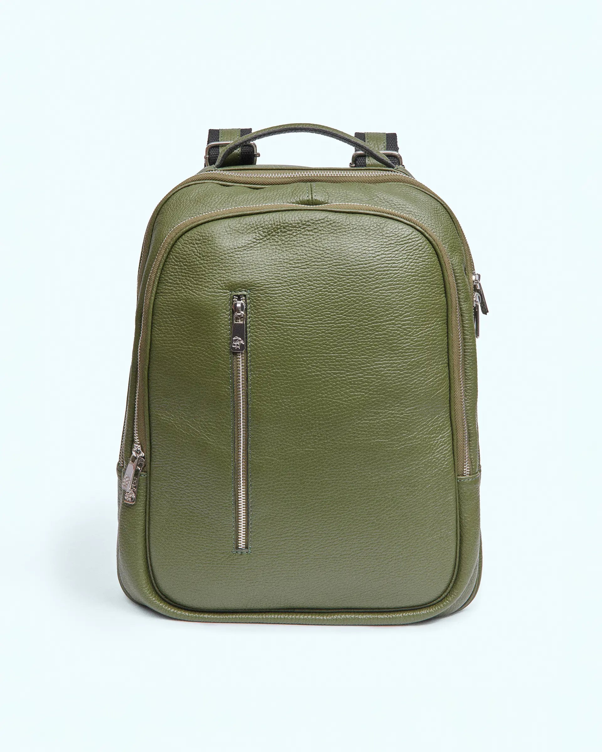 24 Hour Green Bag Leather