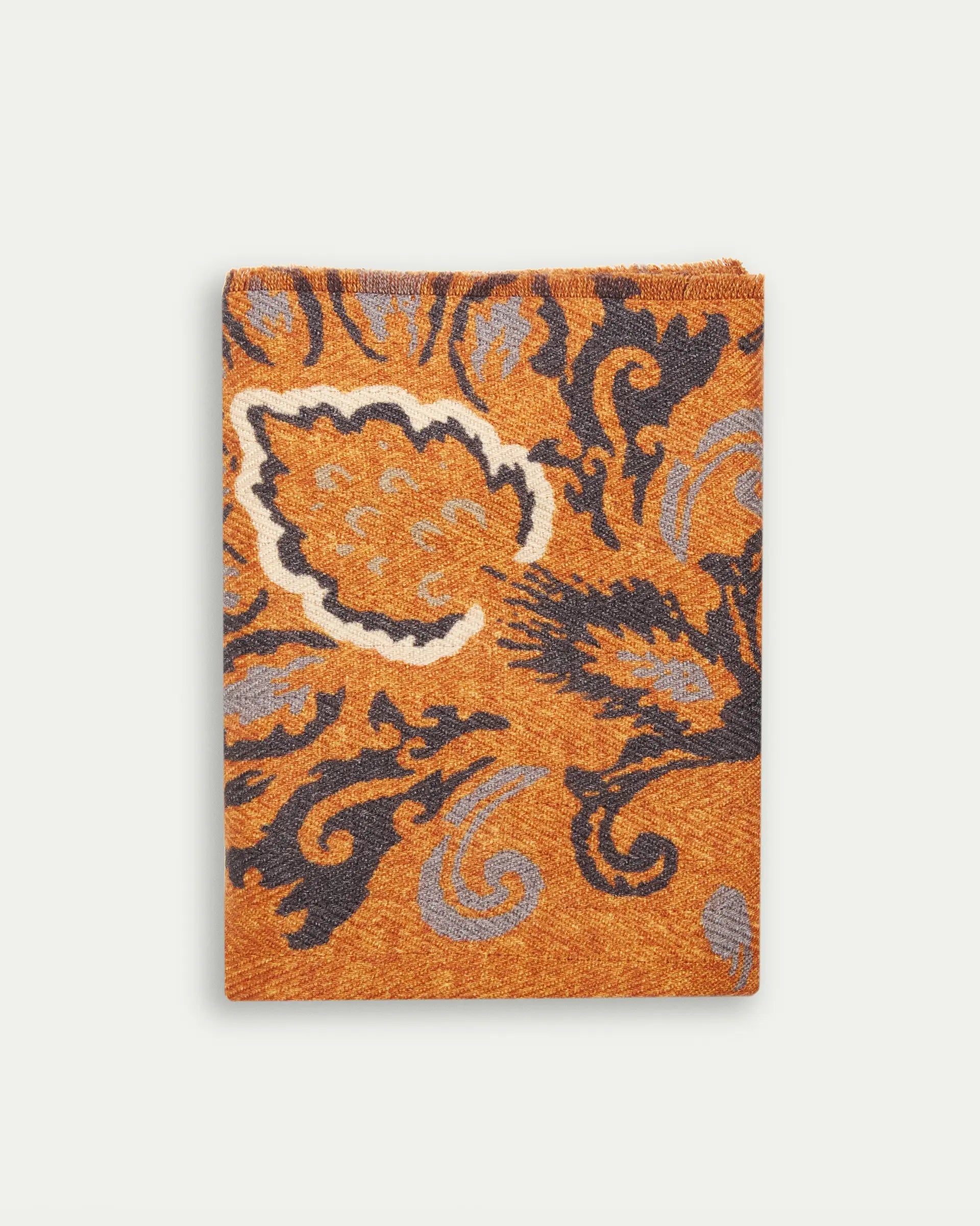 Pattern Wool and Silk Scarf