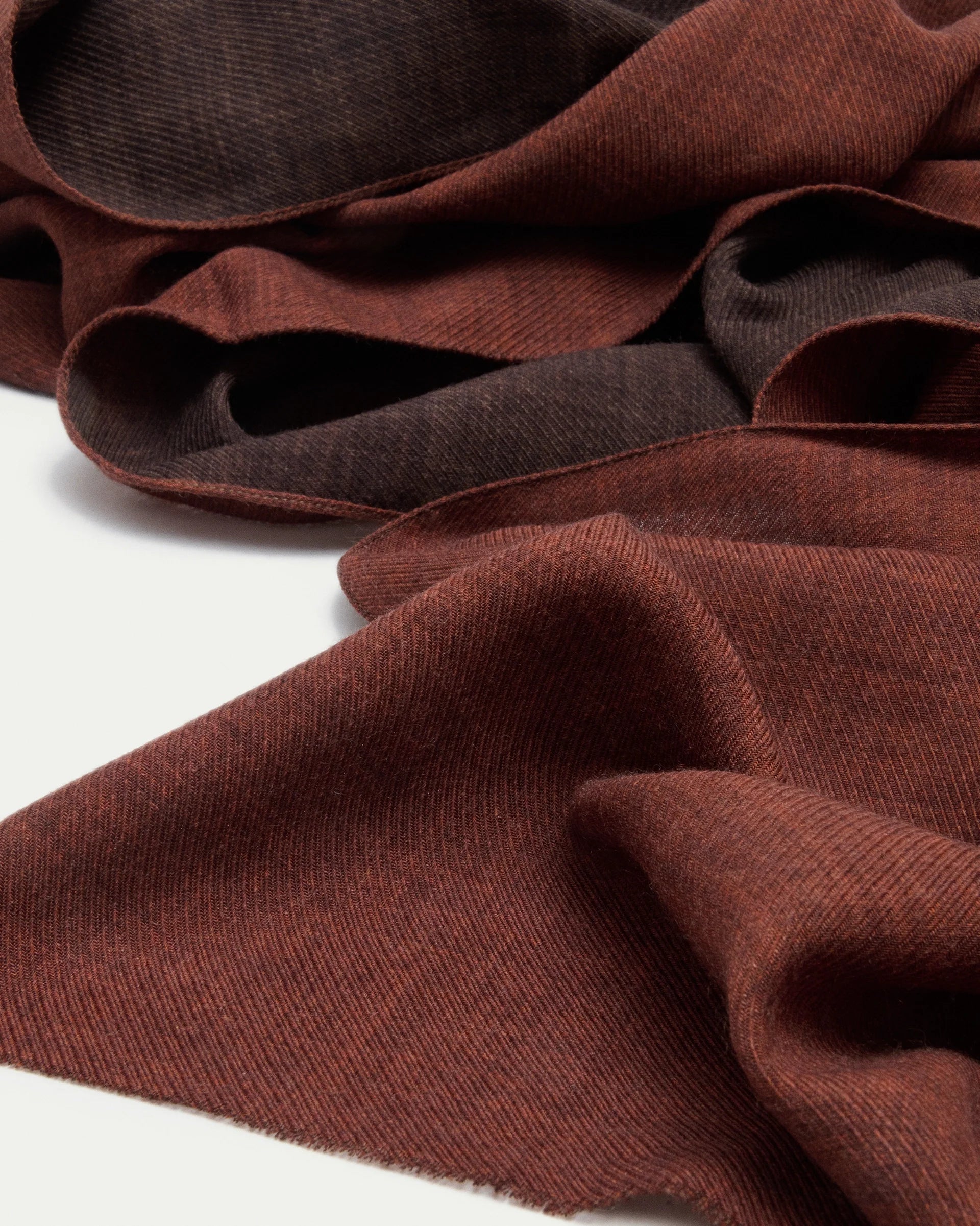Rust Wool Scarf