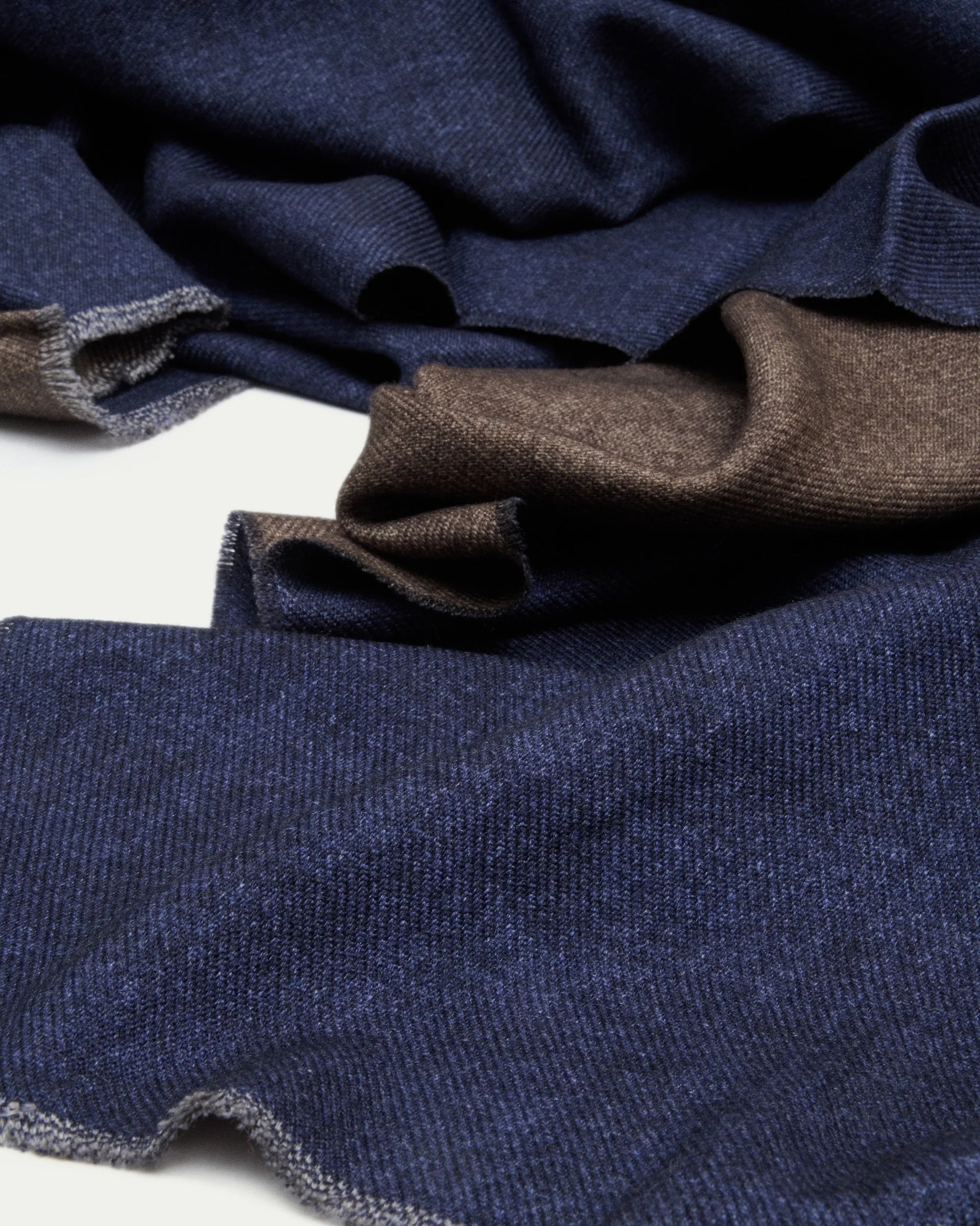 Light Blue Wool Scarf