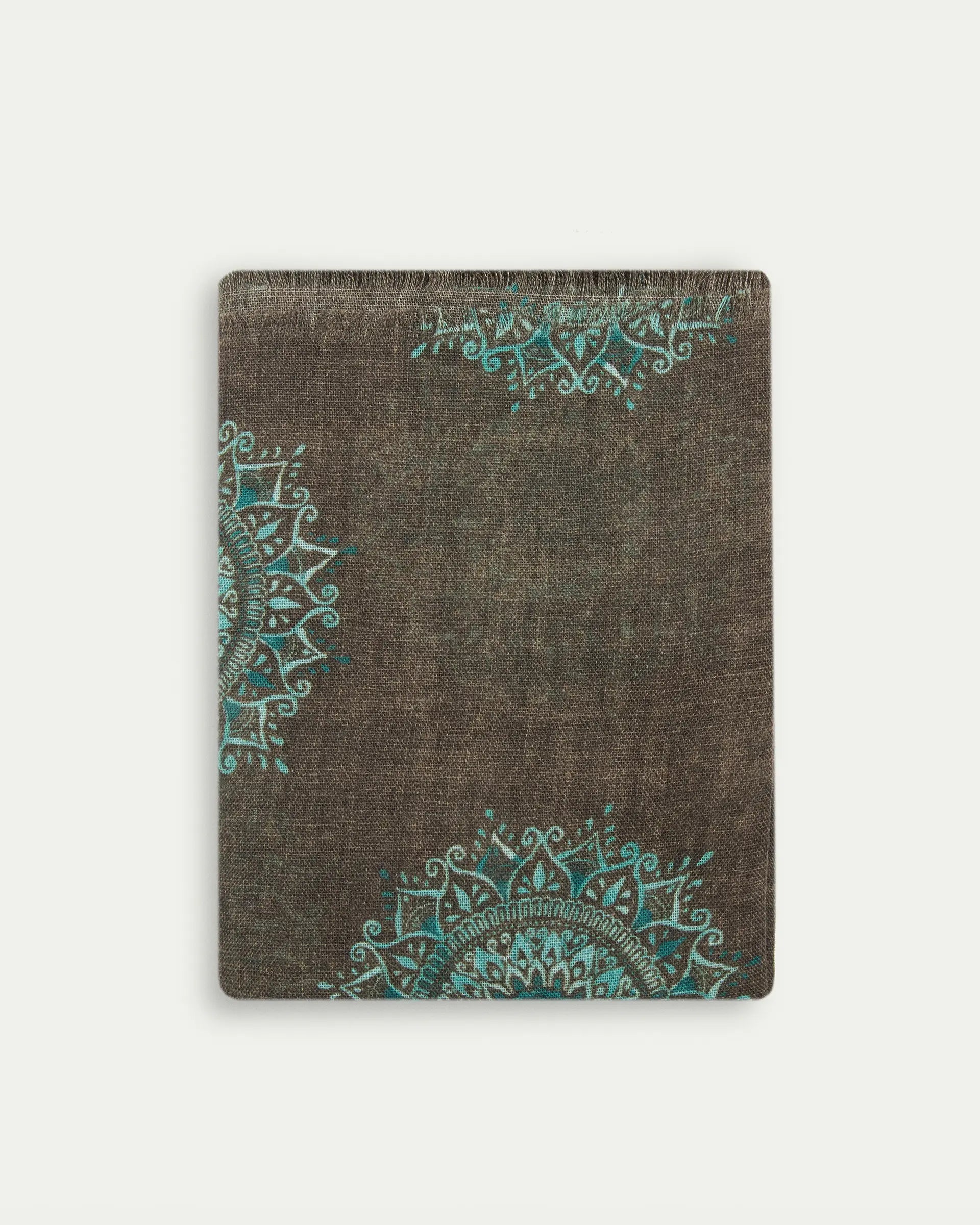 Pattern Wool and Silk Scarf