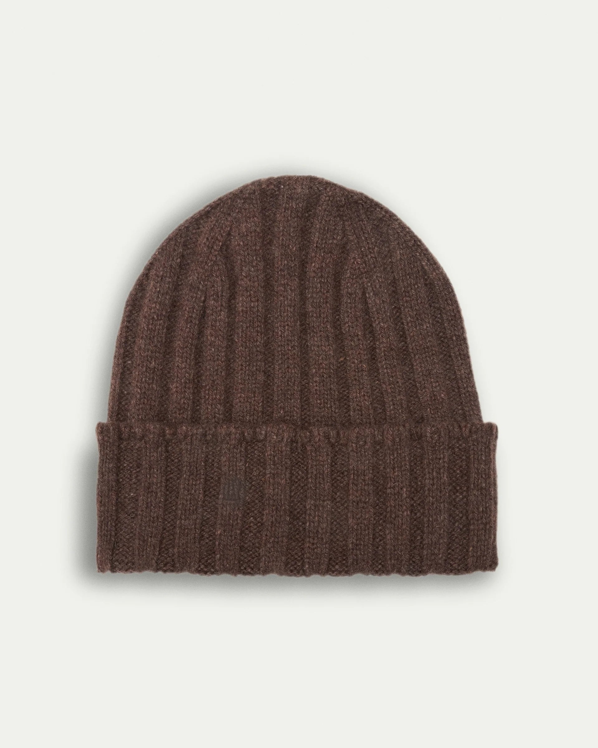 Brown Cashmere Beanie