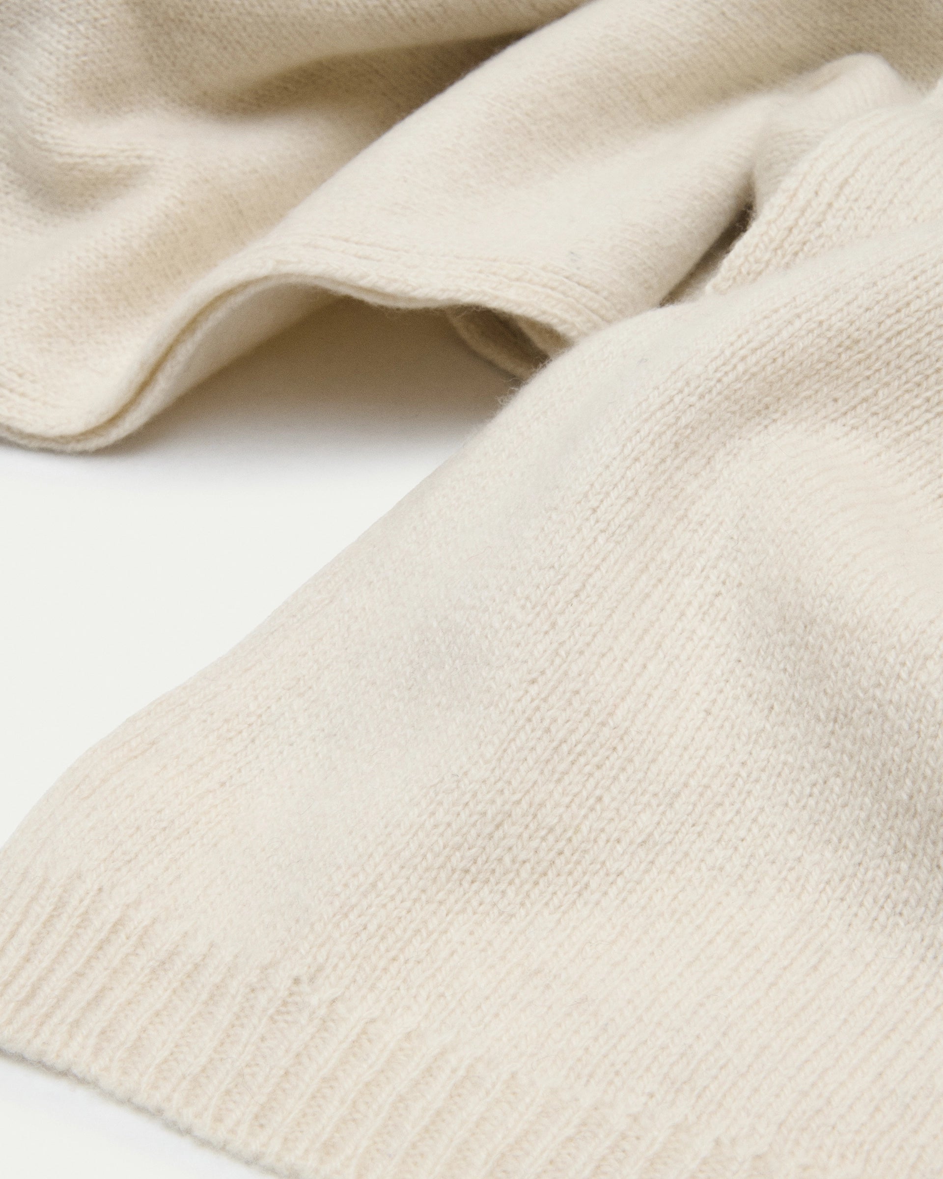Cream Cashmere Scarf