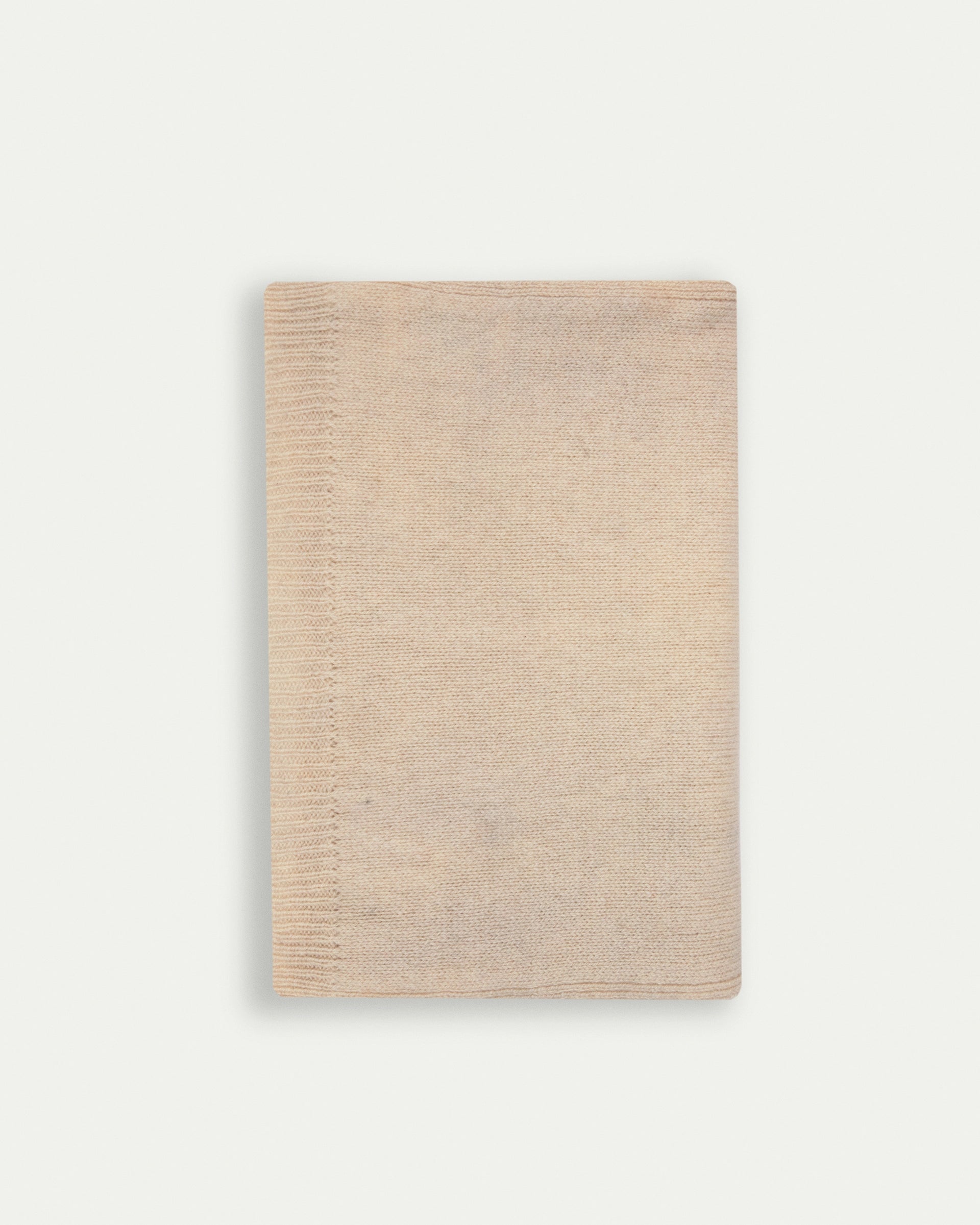 Beige Cashmere Scarf