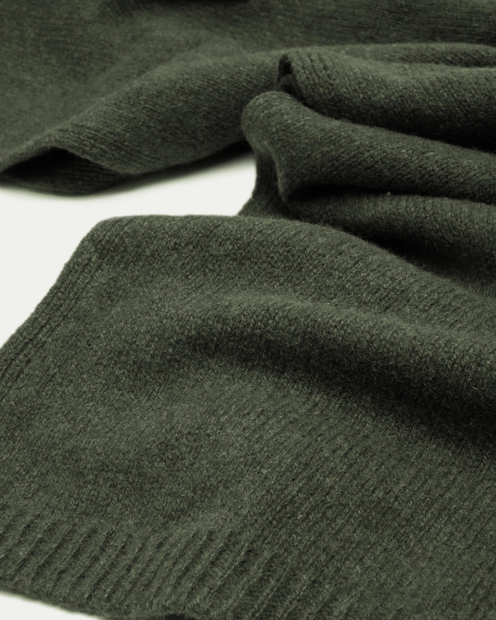 Green Cashmere Scarf