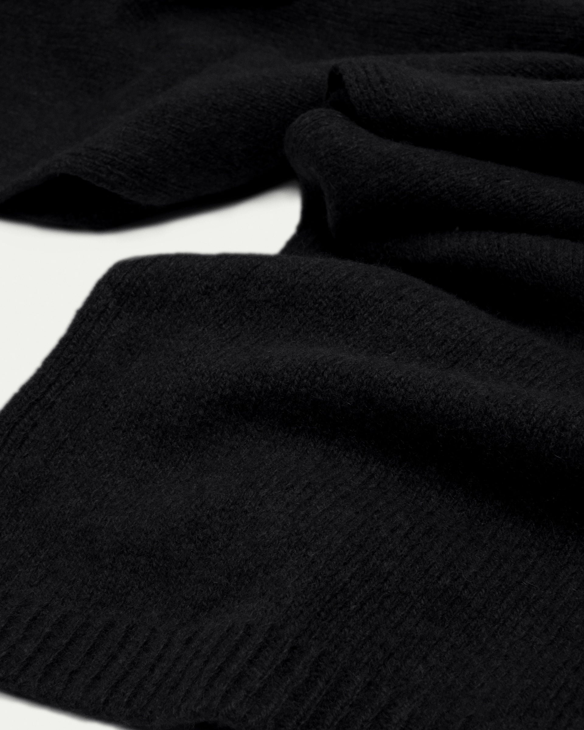 Charcoal Grey  Cashmere Scarf