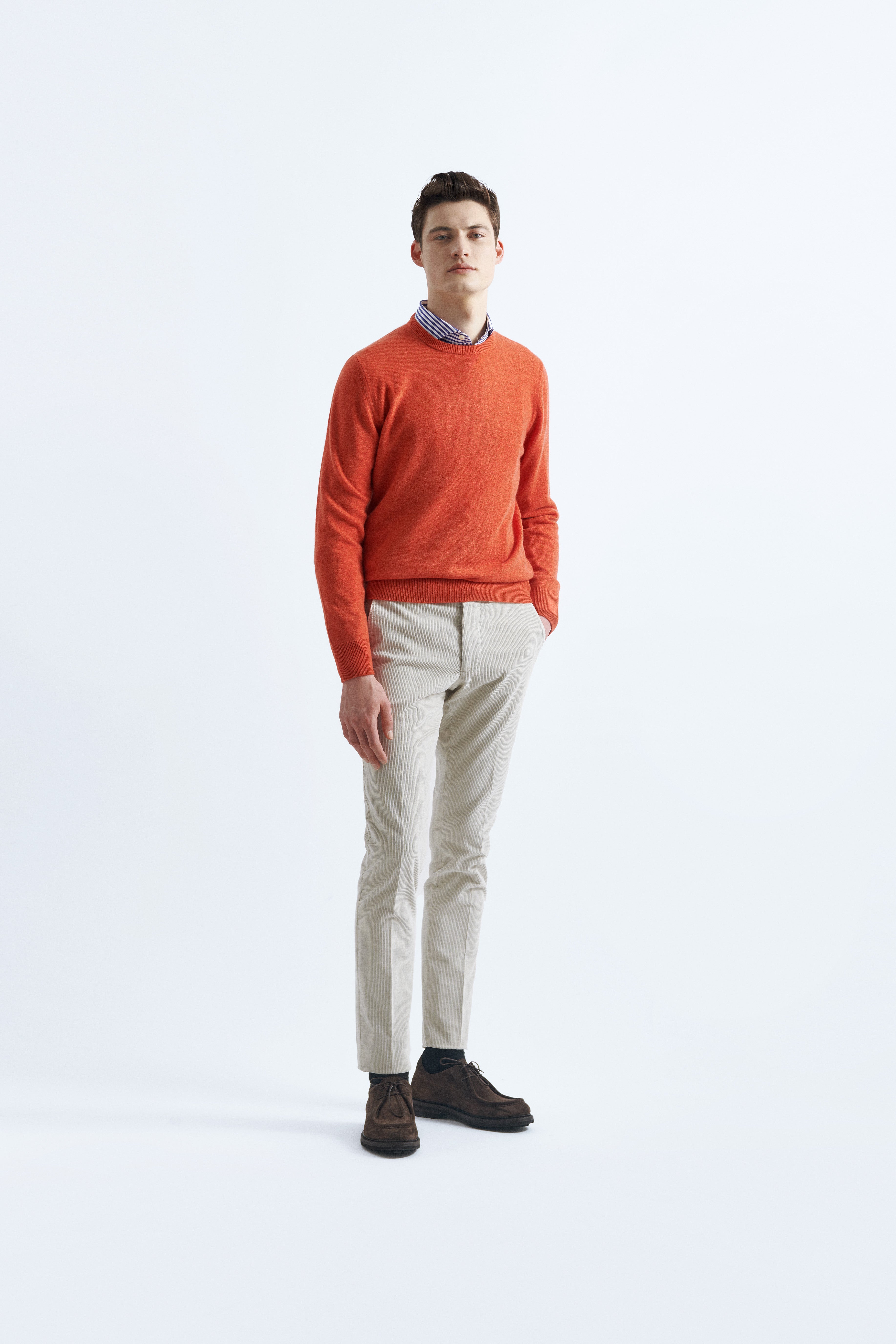 Orange Pure Cashmere Sweaters