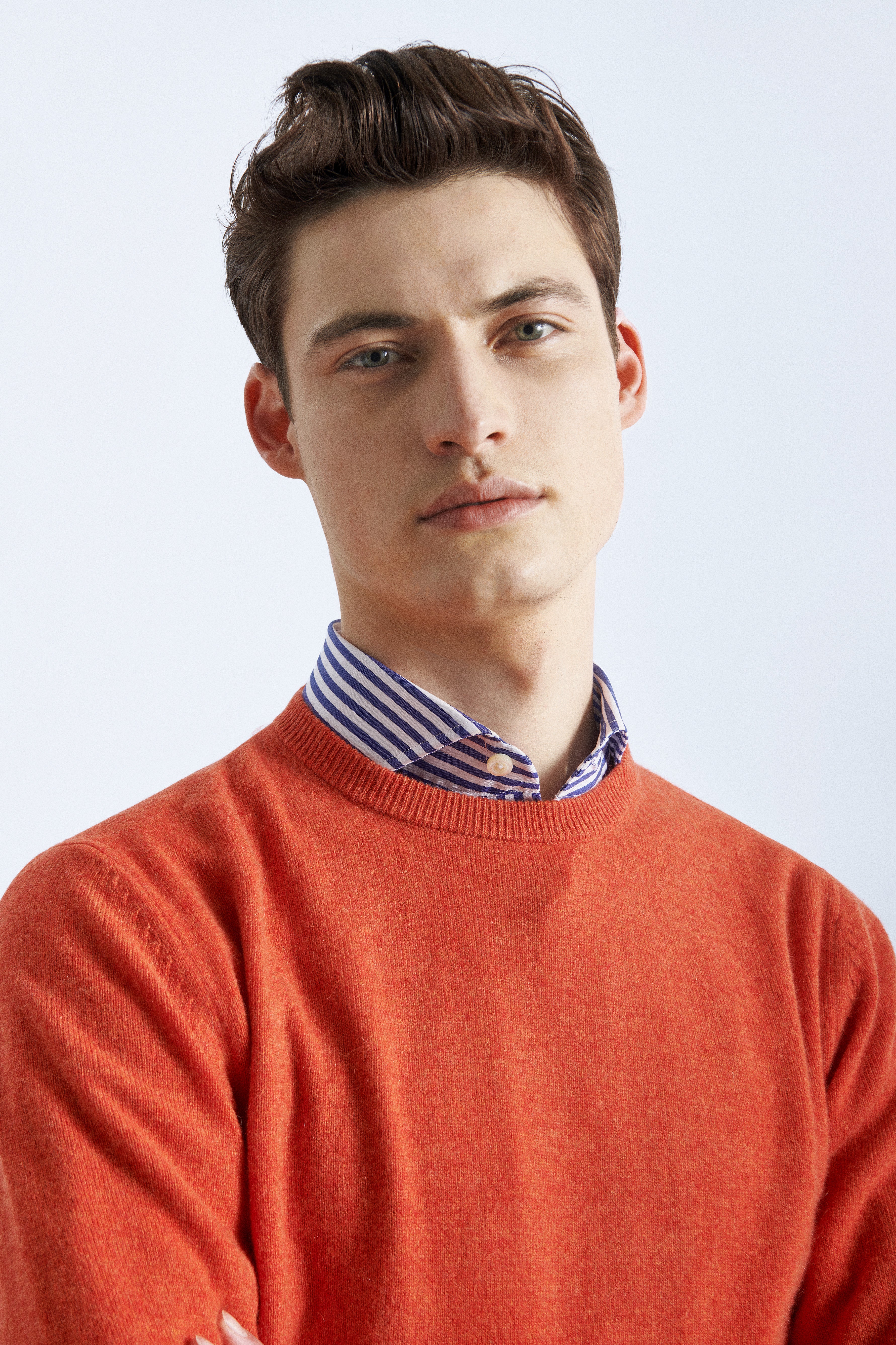 Orange Pure Cashmere Sweaters