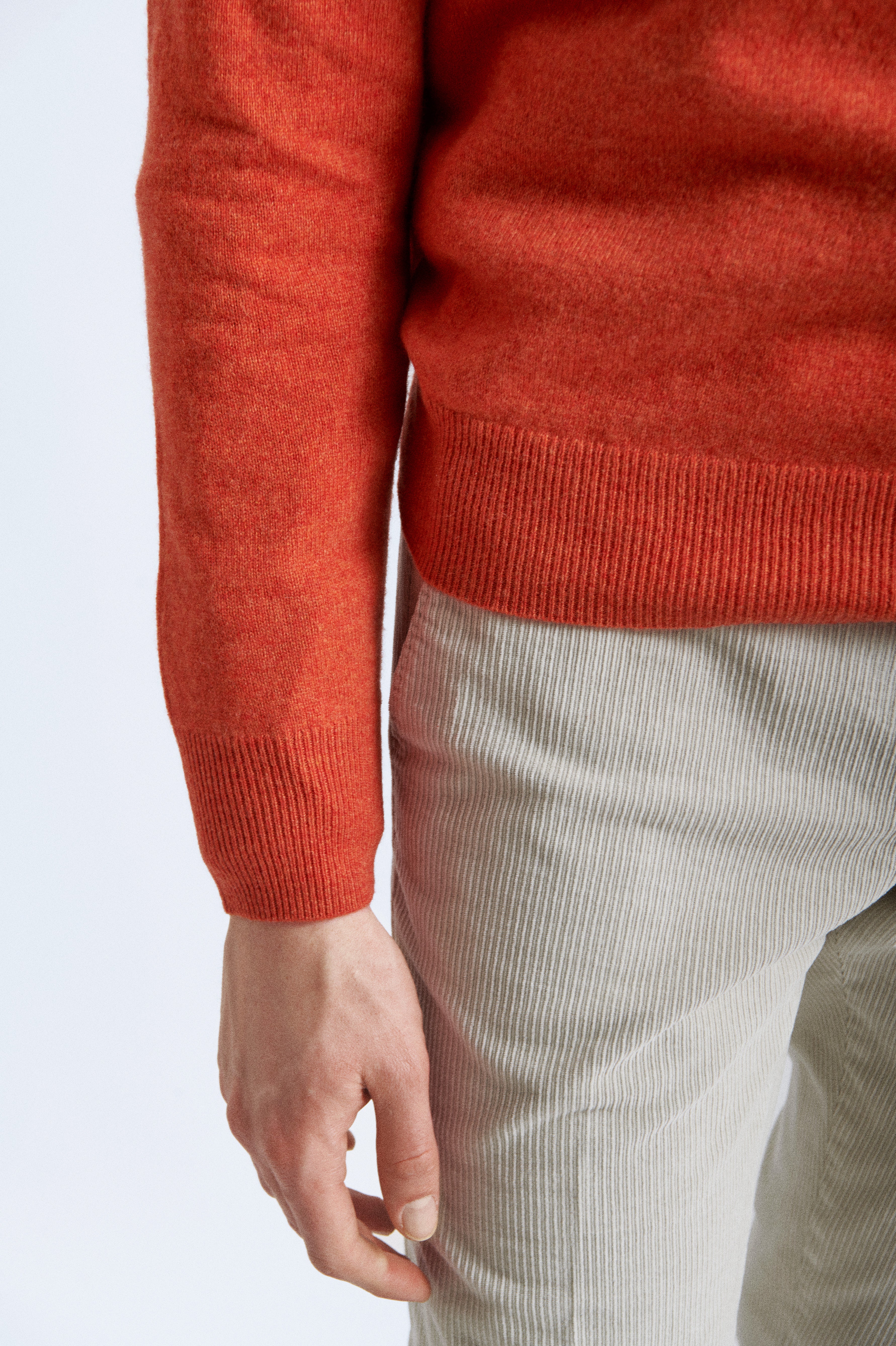 Orange Pure Cashmere Sweaters