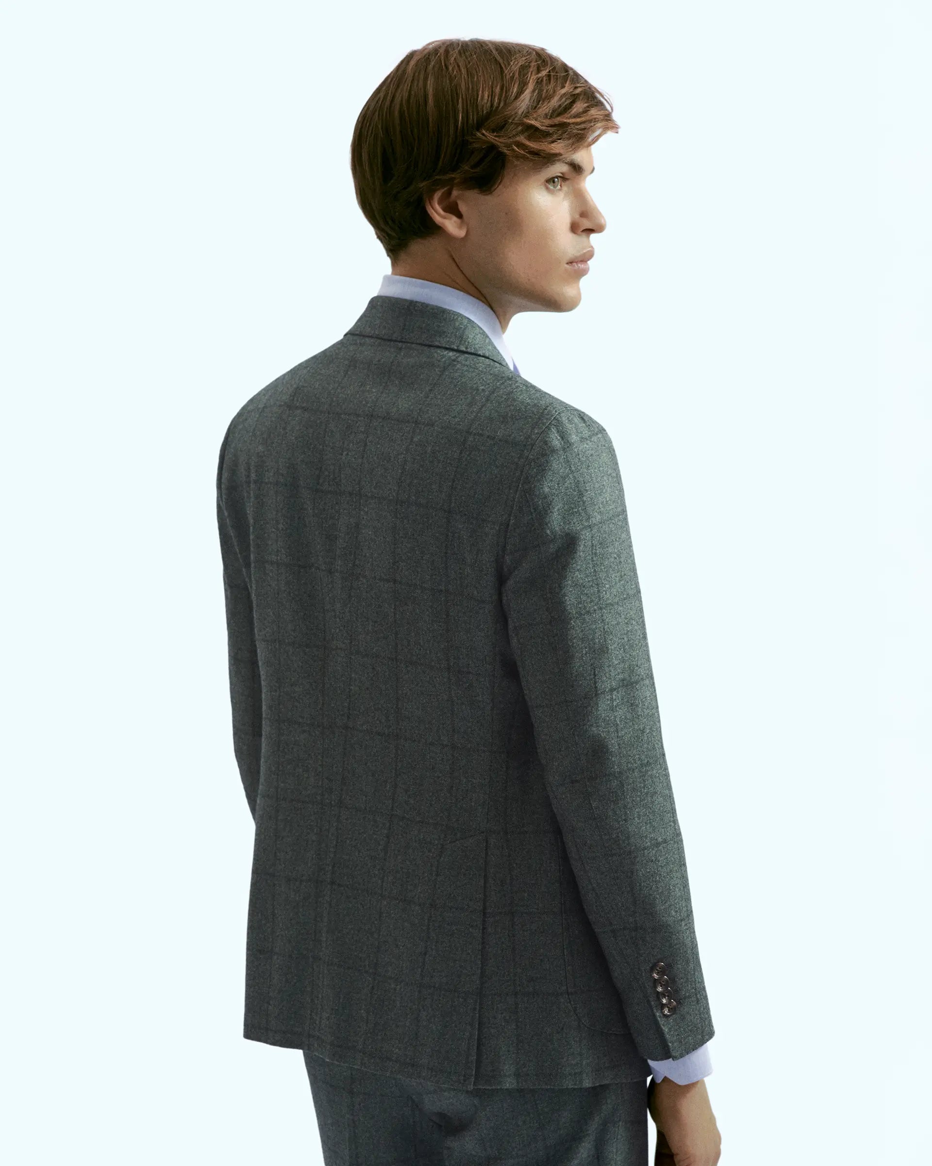 Green Double Breasted