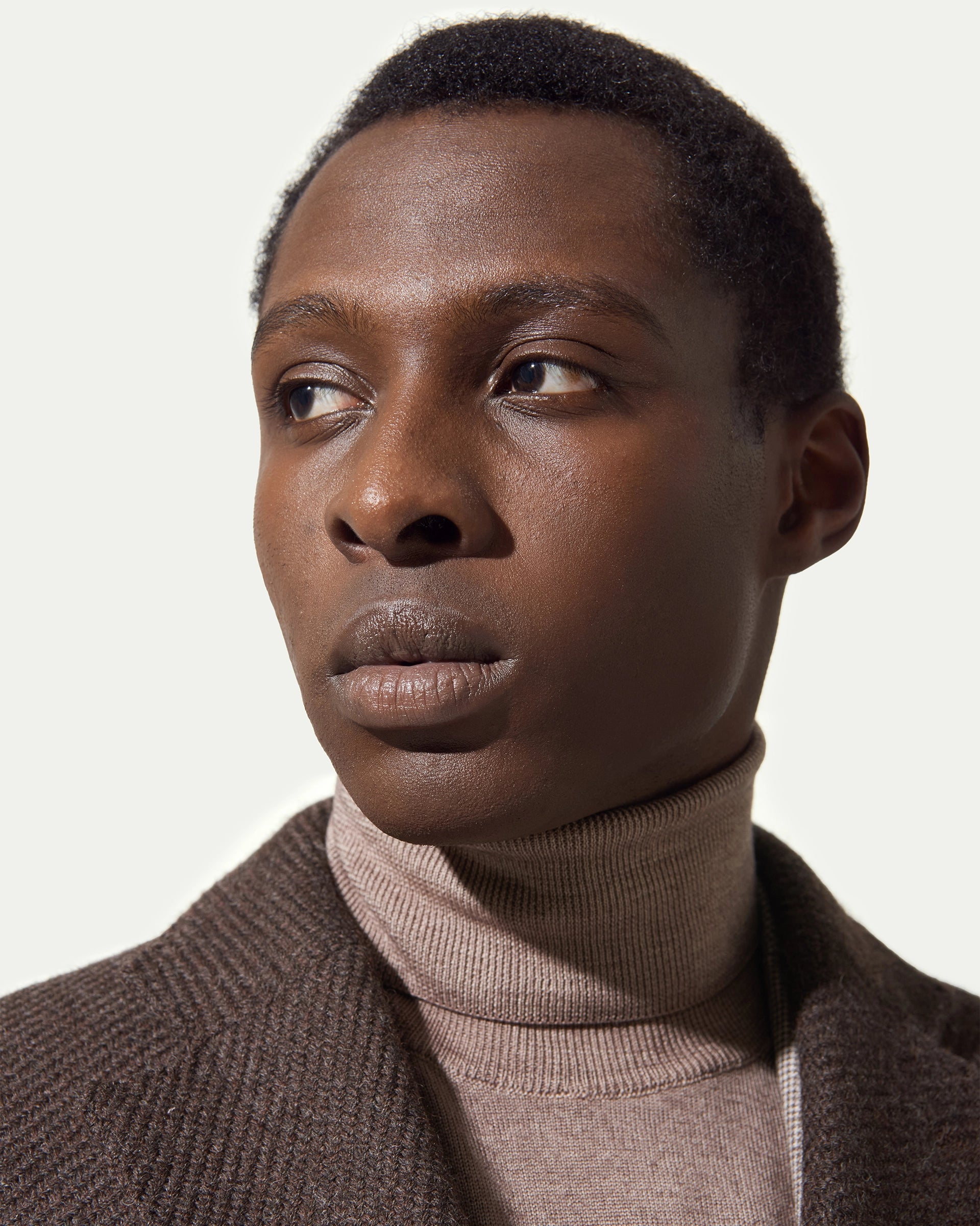 Brown Pure Wool Coat