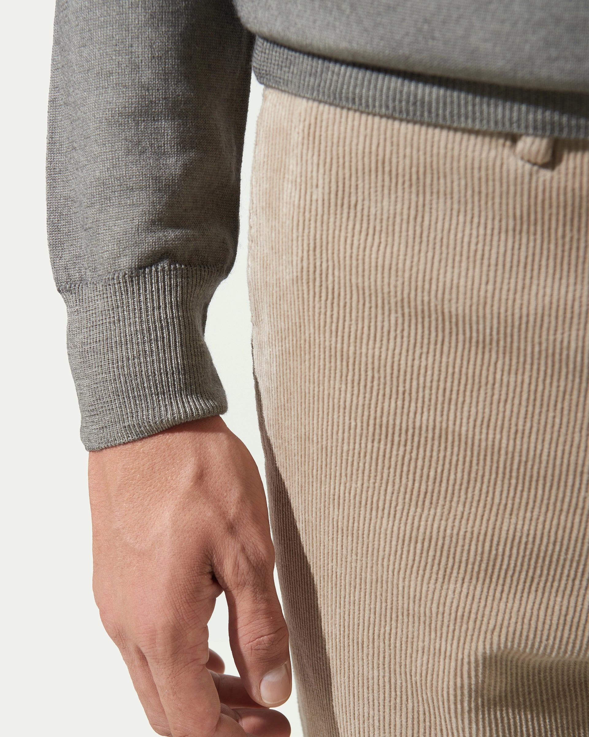 Army Green Merinos Wool turtleneck Sweater