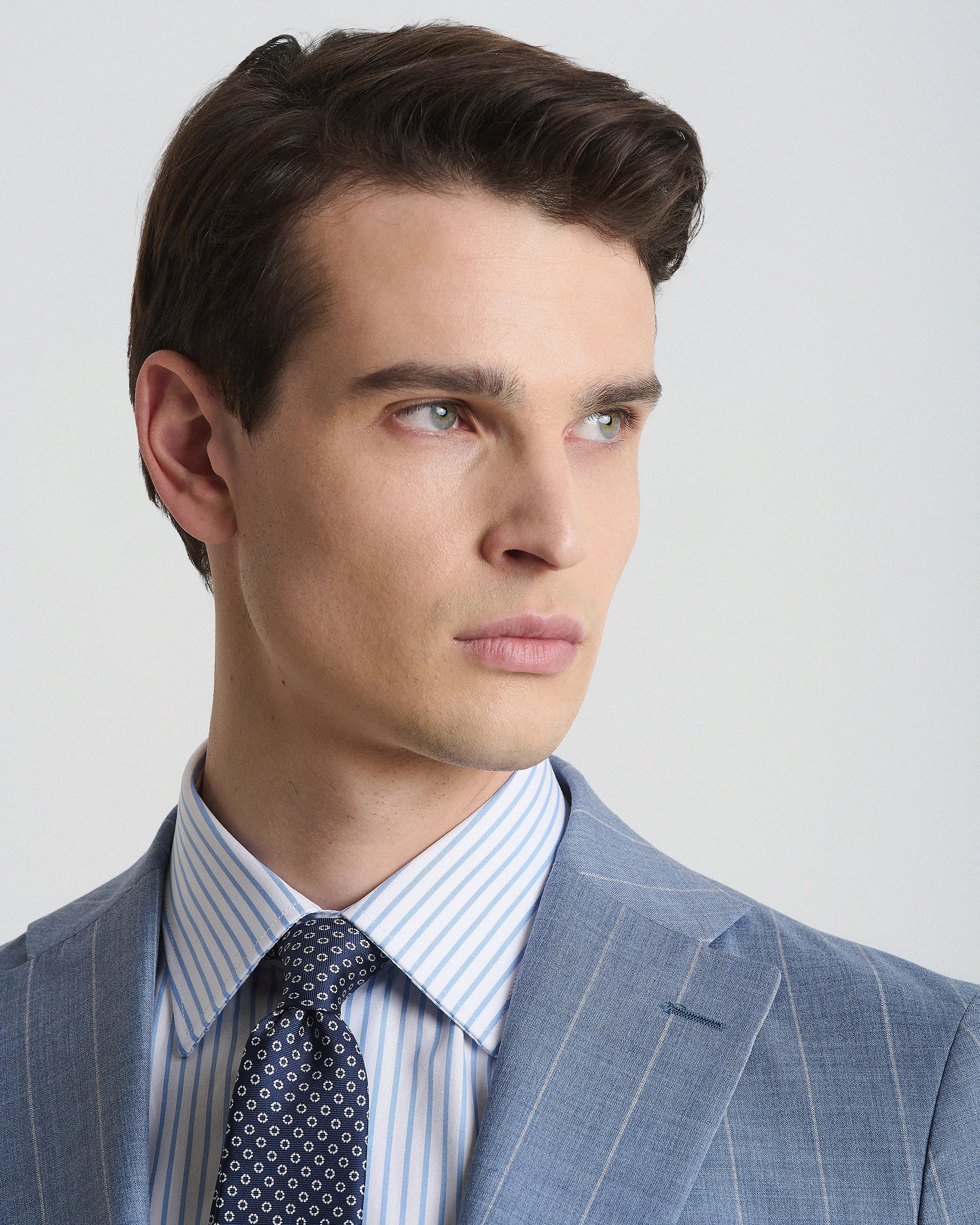 Sky Check Wool Suits - Ermenegildo Zegna Tropical