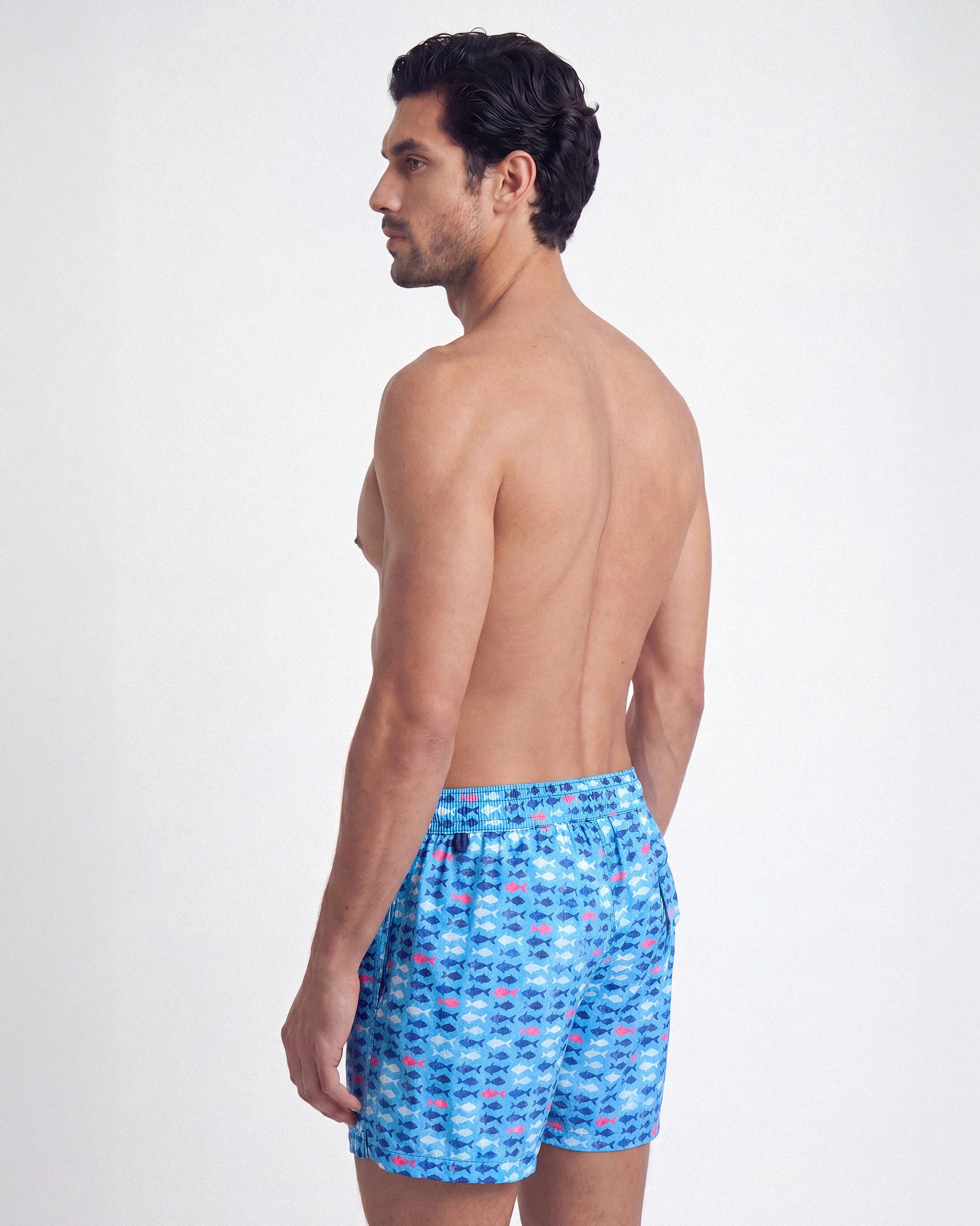 Pattern swim short