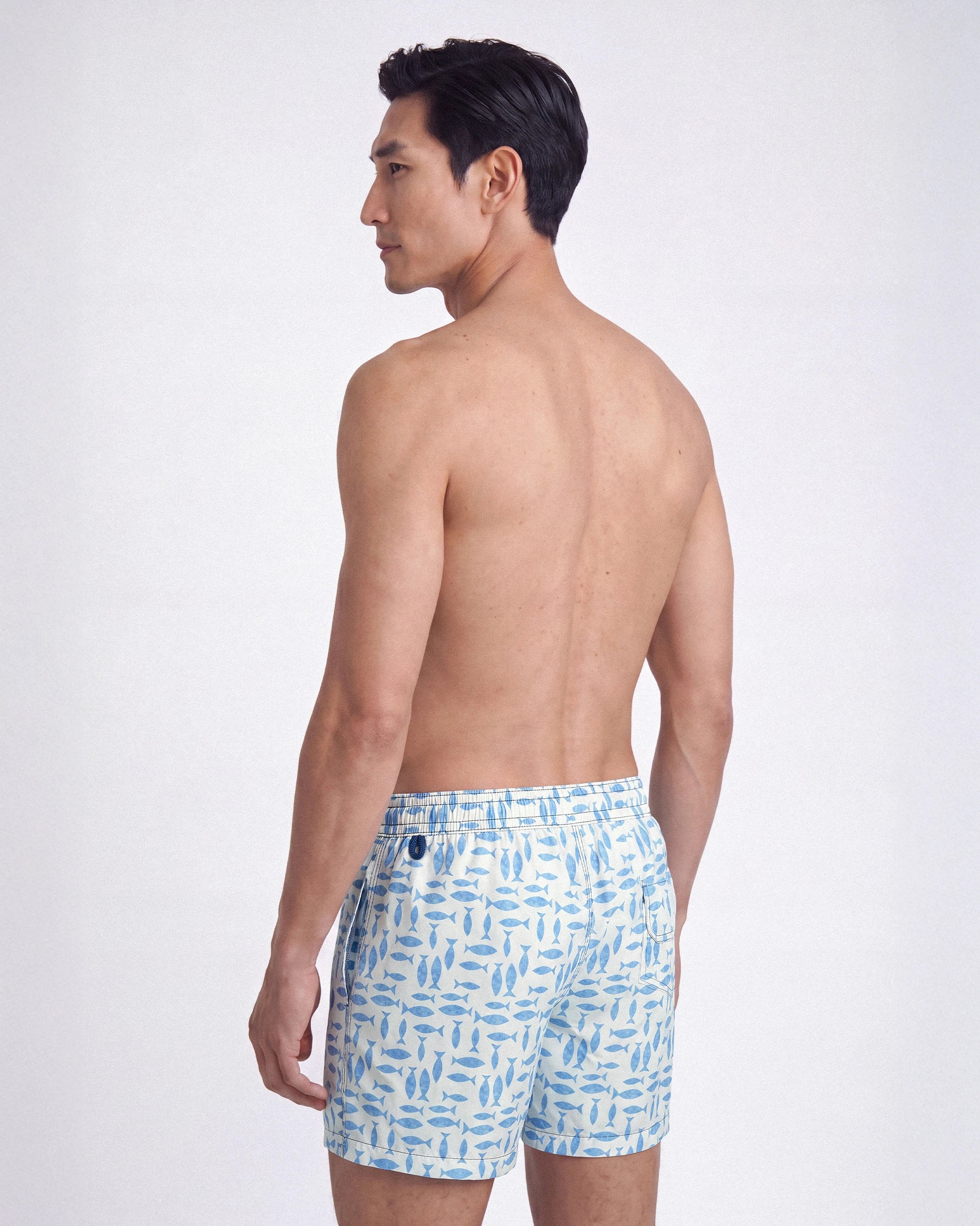 Pattern swim short