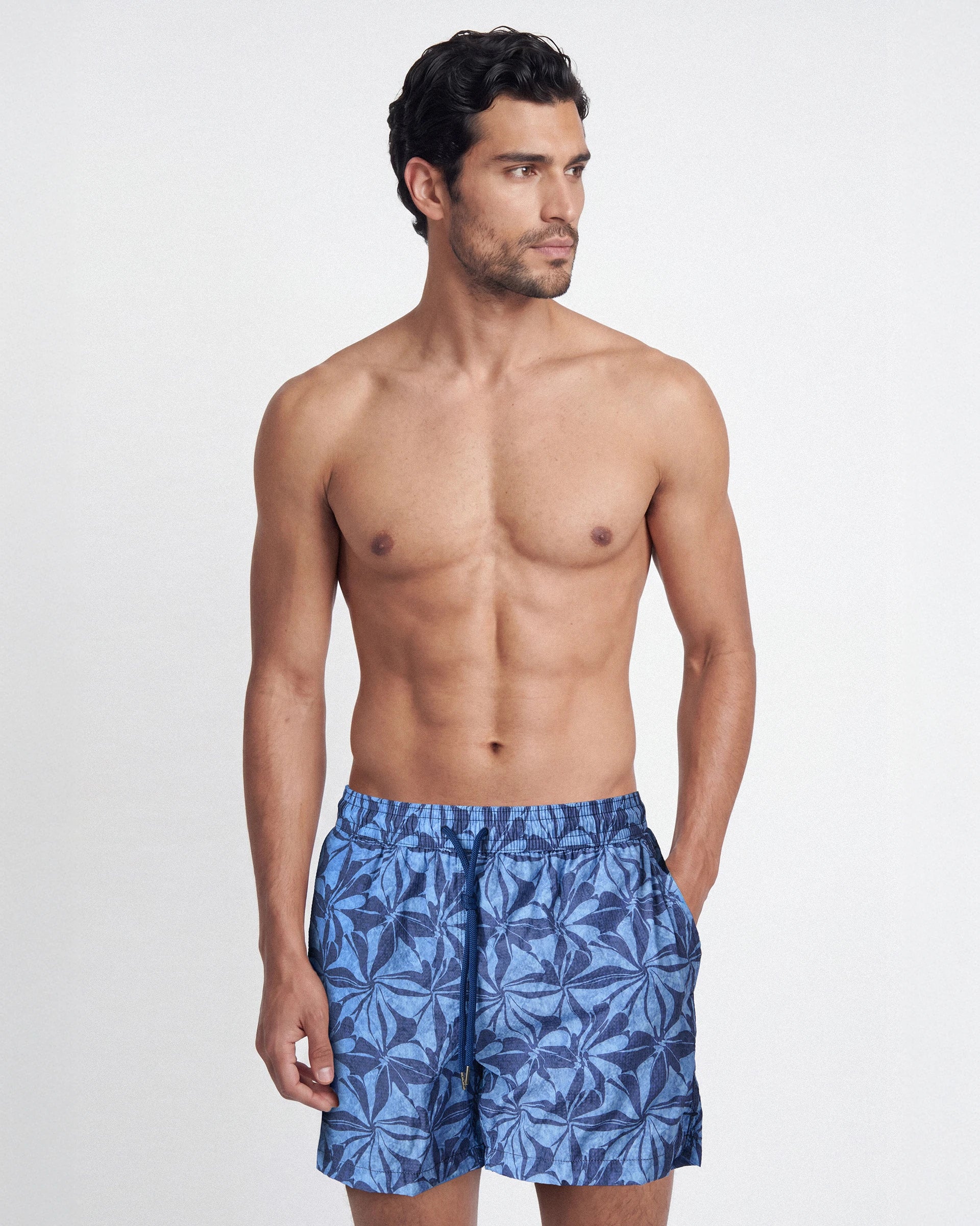 Pattern swim short