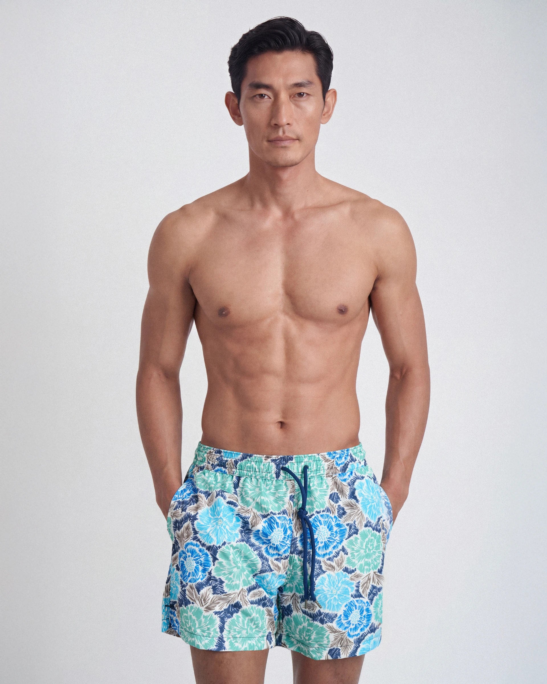 Pattern swim short