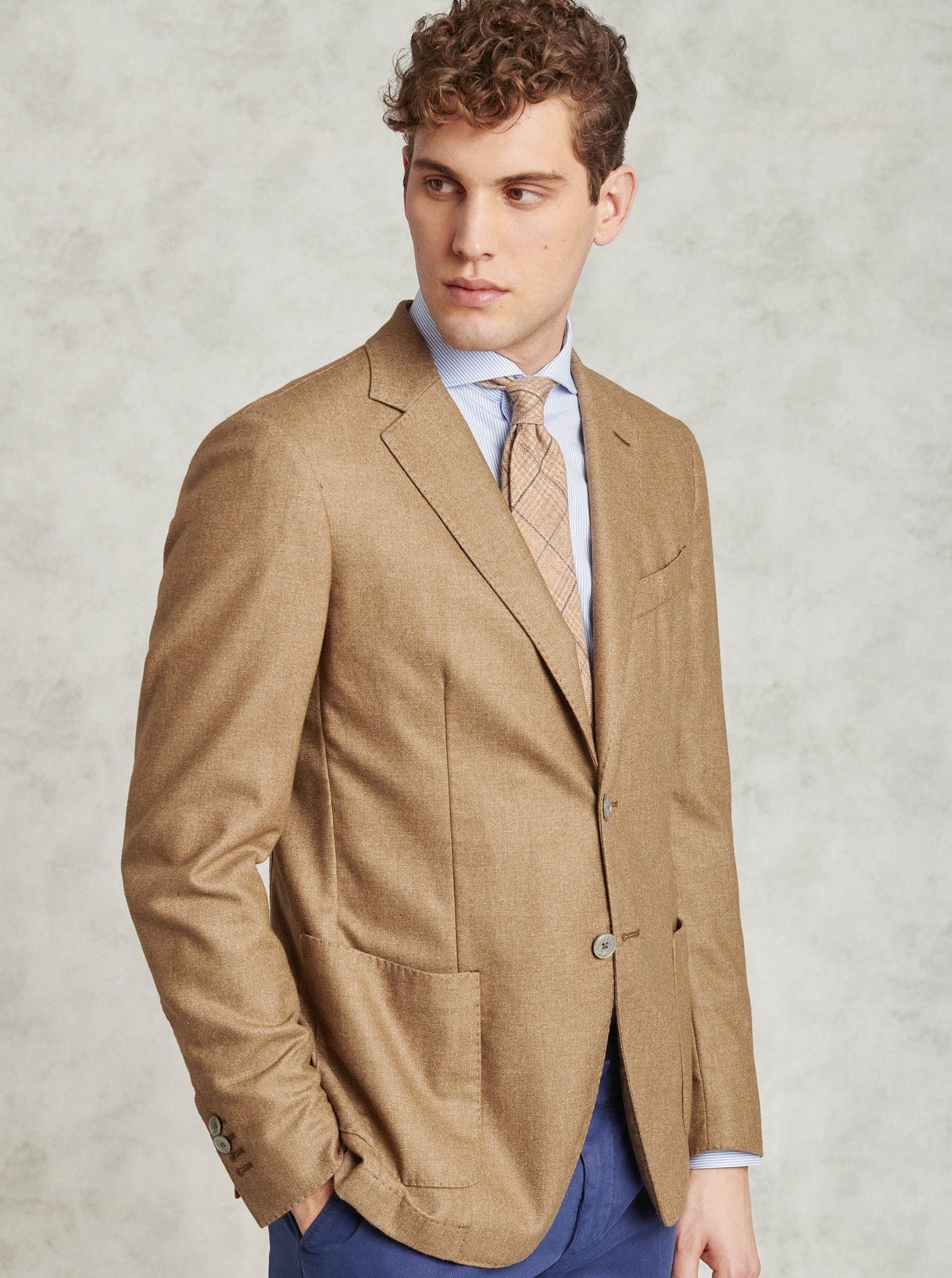 Beige Jackets - Cashmere Blend